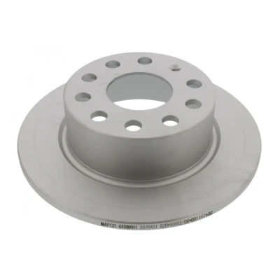 Abbildung von MAPCO 25866C Bremsscheibe Hinterachse 253 10 9 voll beschichtet SKODA: Octavia 3 Combi, Schrägheck