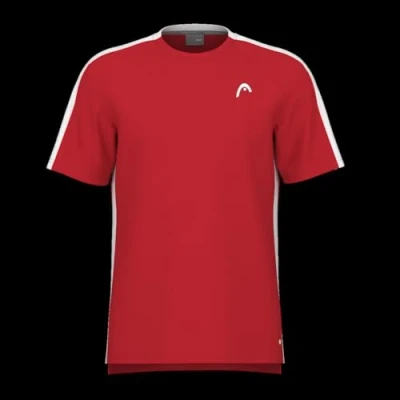 Abbildung von HEAD Jungen Slice T Shirt Boys Tennis, Rot, 140 EU