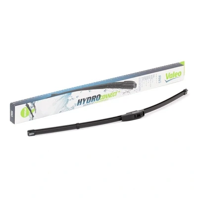 Abbildung von Scheibenwischer Valeo Hydroconnect 578580 650mm vorne Rahmenlos Hakenbefestigung KIA: SORENTO IV, 3, PEUGEOT: 206 Schrägheck, Expert II Tepee