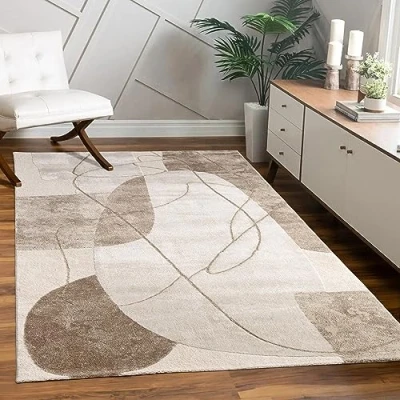 Abbildung von Paco Home Teppich &quot;Tuana 217&quot;, rechteckig, Kurzflor, modernes 3D Design, Wohnzimmer