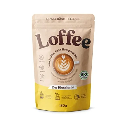 Abbildung von BIO Lupinenkaffee Loffee &quot;Klassische&quot; Koffeinfreie KaffeeAlternative aus Lupinen Natürlich &amp; Regional 180g gemahlen