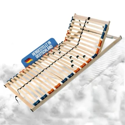 Abbildung von Lattenrost MULTIRA 28 Federleisten Kopfteil verstellbar 80 x 200 cm
