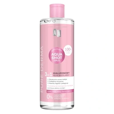 Abbildung von AA Pure Derma Hyaluronic Mizellenlotion, 500 ml