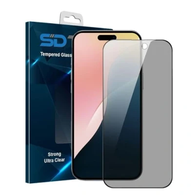 Abbildung von SDTEK Sichtschutz Für iPhone 16 Displayschutz Aus Gehärtetem Glas, Anti Spähen