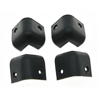 Abbildung von KAISH Gitarrenverstärker aus Hartplastik, 2 Löcher, Ecken, 28 x mm, 4 Stück
