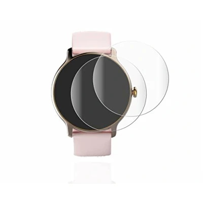 Abbildung von BROTECT 2 Stück Full Cover Schutzfolie für Hama Fit Watch 4910 Screen Displayschutz Folie [3D Curved, Anti Fingerprint, Kristall Klar]