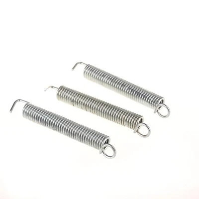 Abbildung von Musiclily E Gitarre Tremolo Federn für Strat ST Style Gitarre, Nickel(3er Set)