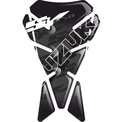 Abbildung von PARASERBATOIO ADESIVO, TANKPAD, TANKSCHUTZ, PROTECTION DE RESEVOIR, RESINATO EFFETTO 3D compatibile con SUZUK.I SV 650 V1