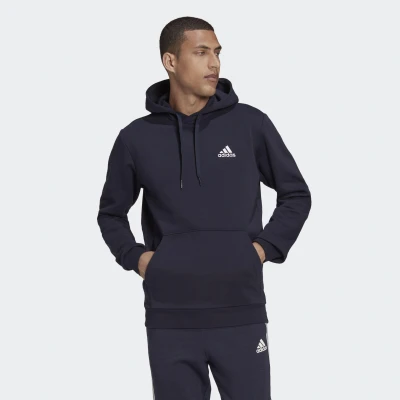 Abbildung von adidas Sportswear Essentials Kapuzenpullover, Herren, Größe: Large, Blue