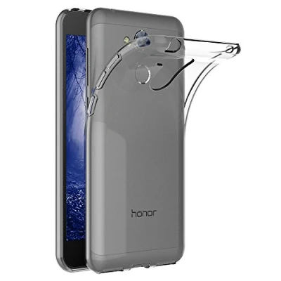 Abbildung von AICEK Honor 6A Hülle, Transparent Silikon Schutzhülle für Huawei Case Crystal Clear Durchsichtige TPU Bumper Handyhülle