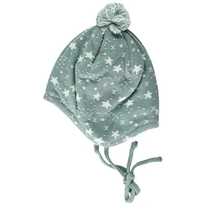 Abbildung von maximo Baby Jungen Band Beanie Mütze, seegras/Blue Glass, 43