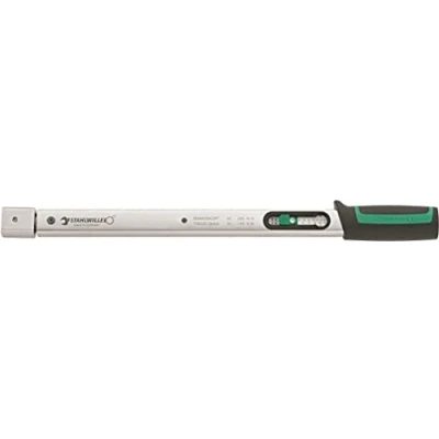 Abbildung von STAHLWILLE 730/20, Analog momentnøgle, Ft lb, In Nm, Elektronisk, 40 200 Sort, Grøn, Micro USB
