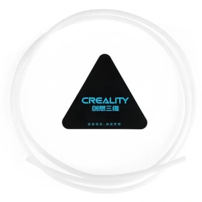 Abbildung von Creality Offizielle K1 Serie Teflonschlauch Kit 1M, 3D Drucker PTFE Teflon Bowdenschlauch für 1.75 mm Filament, 2.5mm ID K1/ K1C/ Max/Ender 3 V3/K2 serie, Unterstützt Hochgeschwindigkeitsdruck