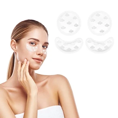 Abbildung von Navaris Augenmaske 4x Gel Augenpads Wiederverwendbare Kühlpads gegen Augenringe, 1 tlg.