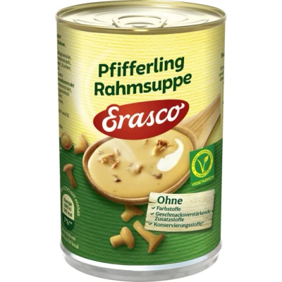 Abbildung von Erasco Pfifferling Rahmsuppe 390ML