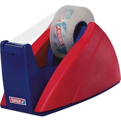 Abbildung von tesa Easy Cut® Tischabroller rot/blau