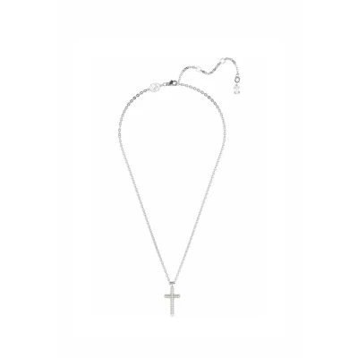 Abbildung von Swarovski Kette Kristall Halskette, Damen, Größe: One Size, Silber