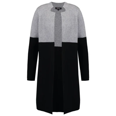 Abbildung von Morgan Block Strickjacke, Damen, Größe: XS, Noir/gris