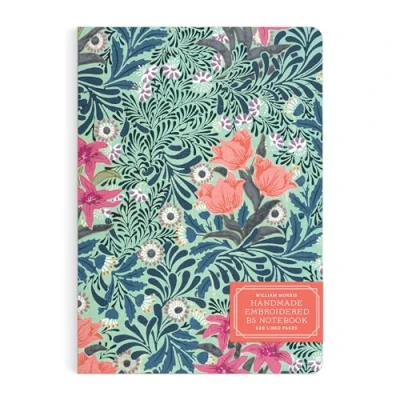 Abbildung von William Morris Bower Handmade Embroidered B5 Journal