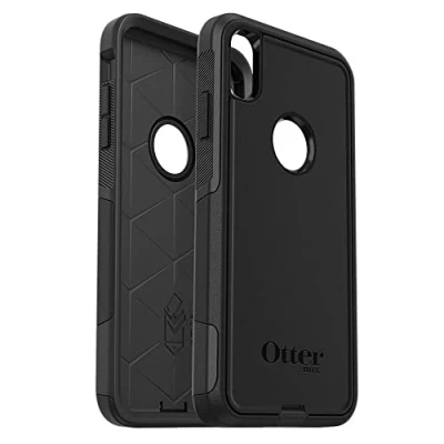Abbildung von OtterBox Commuter Series Schutzhülle für iPhone XS Max, Einzelhandelsverpackung, Schwarz