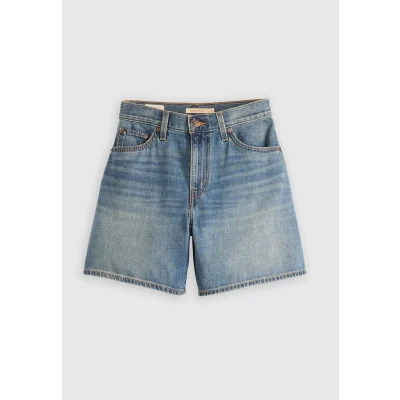 Abbildung von Levi&#039;s HIGH Baggy Jeans Shorts, Damen, Größe: 24, Stop flaxing short