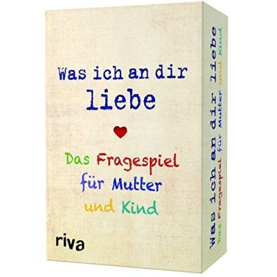 Abbildung von Riva Spiel, Was ich an dir liebe Das Fragespiel für Mutter und Kind