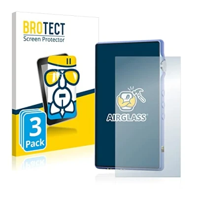Abbildung von BROTECT Schutzglas für iBasso DX170 (3 Stück) Schutzfolie Panzer Folie Glas [Extrem Kratzfest 9H, Anti Fingerprint, Ultra Transparent]