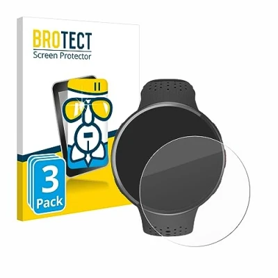 Abbildung von BROTECT Schutzglas für Polar Pacer Pro (3 Stück) Schutzfolie Panzer Folie Glas [Extrem Kratzfest 9H, Anti Fingerprint, Ultra Transparent]