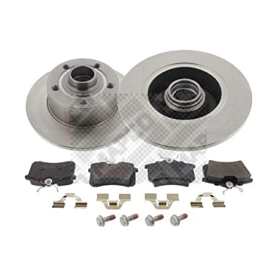 Abbildung von MAPCO 47866 Bremsscheiben und beläge Hinterachse voll AUDI: A4 B5 Limousine, Avant