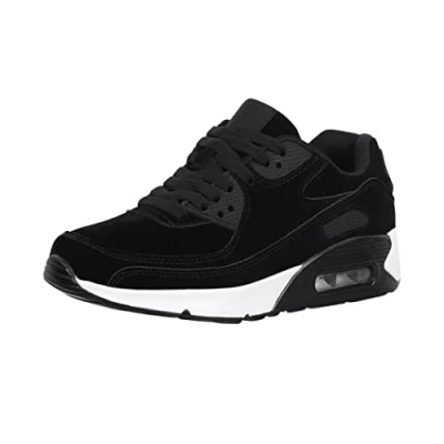 Abbildung von Trendige Unisex Sneaker Damen Herren Sport Laufschuhe Turnschuhe Chunkyrayan G20 W Black 43