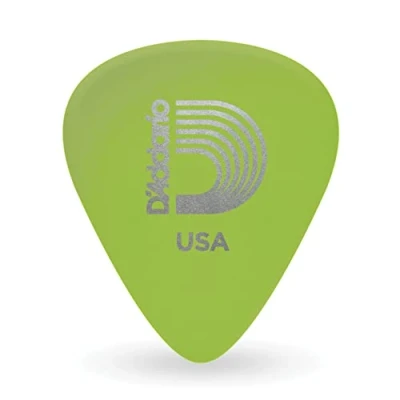 Abbildung von Planet Waves 1CCG4 10 Cellu Glo Celluloid Picks Neon Grün (Leuchtet im Dunkeln) mit in Medium
