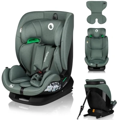 Abbildung von lionelo Autokindersitz LAVENDER i SIZE, ab: ab 1 Jahr, bis: bis 12 Jahren, 9,00 kg, 36,00 (Set), Size/9 36kg/ISOFIX/Breiter Einstellbereich