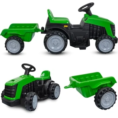 Abbildung von COIL Elektro Kindertraktor Traktor mit Anhänger, Traktor, Akku, Kindertraktor, Elektrofahrzeuge