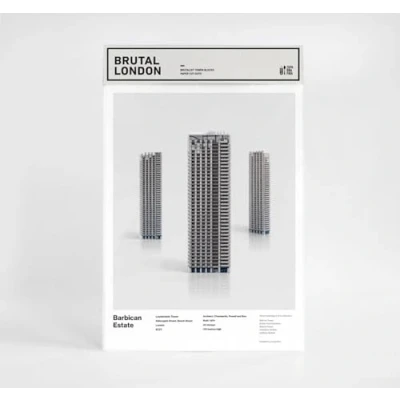 Abbildung von Brutal London: Barbican: Build Your Own Brutalist London (Brutalist Architecture)
