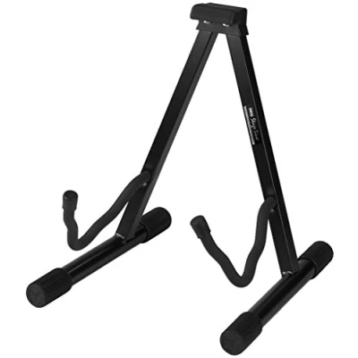 Abbildung von MONACOR GS 42/SW Ständer für E/klassische Gitarren schwarz, 25.3200