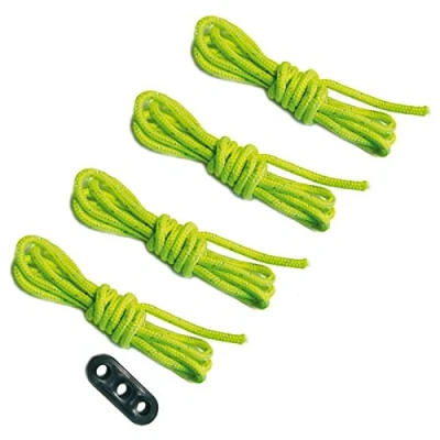 Abbildung von 4 x 3 m reflektierende Abspannleine Zeltschnur Leine Schnur Seil Nylon Ø 3mm