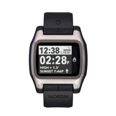 Abbildung von Nixon Herren Digital Japanisches Automatikwerk Uhr mit Kunststoff Armband A1308 625 00
