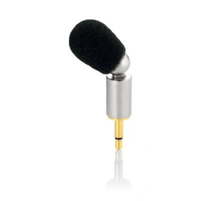 Abbildung von Philips LFH9171 Aufsteckmikrofon, Mono, 3.5 mm, Klinkenstecker, 2 x Windabschirmung, silber