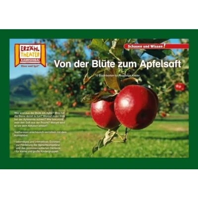 Abbildung von Kamishibai: Von der Blüte zum Apfelsaft: 10 Fotobildkarten für das Erzähltheater