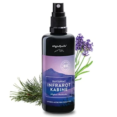 Abbildung von Bio Infrarotkabinen Spray Allgäuer Nachtruhe Raumduft 100 ml