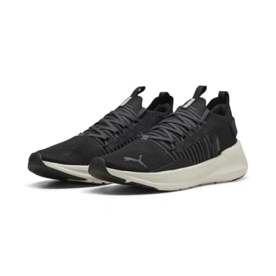 Abbildung von Puma Softride Symmetry Fuzion Laufschuh Straße, Größe: 38.5, Black/dusky gray/vapor gray Schuhe