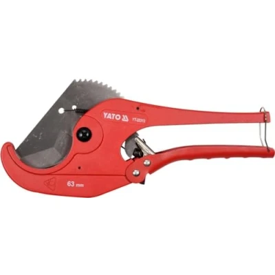 Abbildung von Yato YT 22312, Rohrschneider, Edelstahl, Schwarz, Rot, 6,3 cm