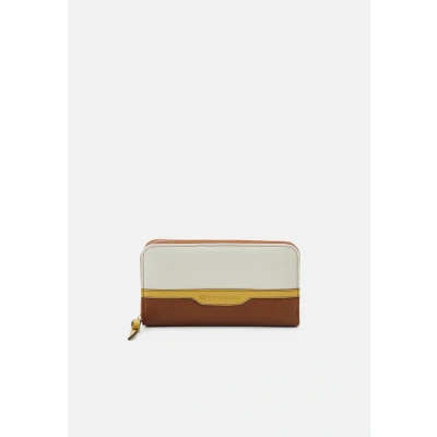 Abbildung von TOM Tailor JULE LONG ZIP Wallet Geldbörse, Damen, Größe: One Size, Mixed cognac
