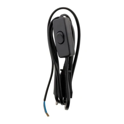 Abbildung von Cordon avec interrupteur pour luminaire 1,5m Noir