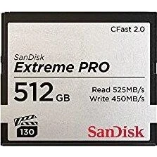 Abbildung von SanDisk Extreme PRO R525/W450 CFast 2.0 CompactFlash Card 512GB