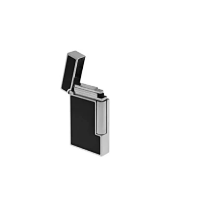 Abbildung von S.T. Dupont Feuerzeug Ligne 2 Slim Black Lacquer/Palladium