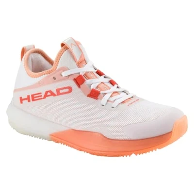 Abbildung von Head Motion PRO Padel Sneaker low, Damen, Größe: 40.5, White/coral Schuhe