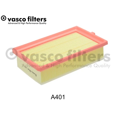 Abbildung von DAVID VASCO A401 Luftfilter 59 144 228 rechteckig Filtereinsatz mit Vorfilter FIAT: 500L