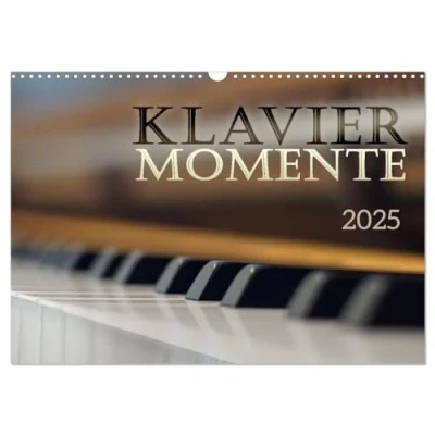 Abbildung von Klavier Momente (Wandkalender 2025 DIN A3 quer), CALVENDO Monatskalender