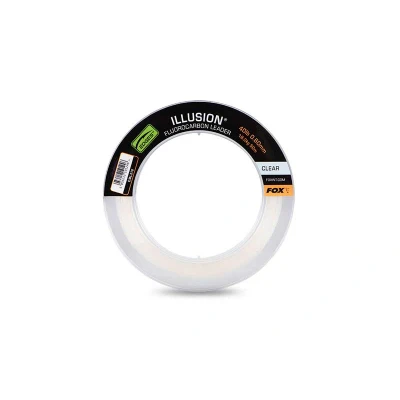 Abbildung von Fox Illusion Fluorocarbon Leader Clear 40lb (50m) Karpfen Vorfachmaterial